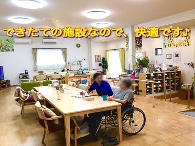 パート｜無資格・未経験～デイサービス介護ヘルパー｜日曜定休｜車通勤OK｜京終