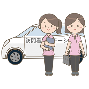 訪問看護師の管理職｜8:30～17:15×月9日休で年間休108日｜車通勤OK｜阪神芦屋駅近